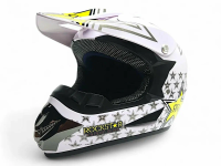 Шлем RH 125 Rockstar White/#11, S