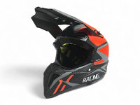 Шлем RH 127 Matt Black Orange, M
