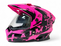 Шлем детский AiM JK802Y Pink/Black, Y/S