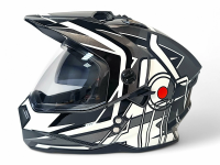 Шлем AiM JK802S BlackGreyWhite, XL