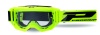 Очки кроссовые Progrip Vision 3300-310 Yellow Fluo Matt прозрачная линза 3310