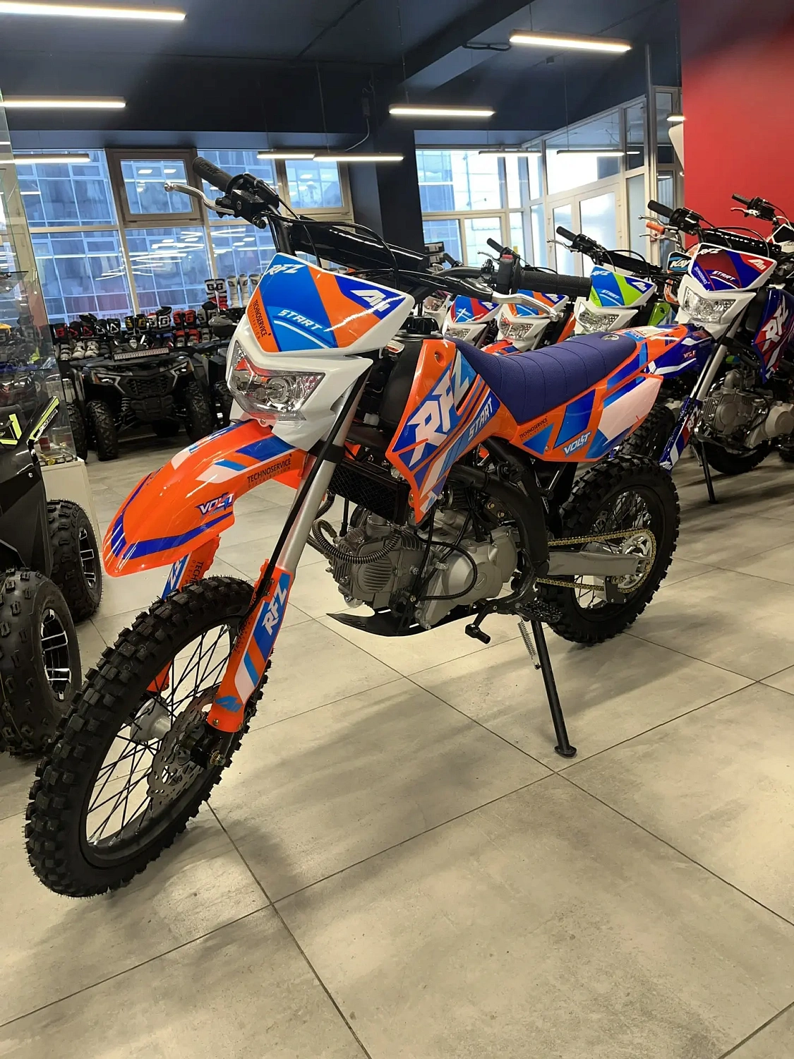 Комплект для сборки Питбайк Apollo RFZ START 150X-LE 17\14