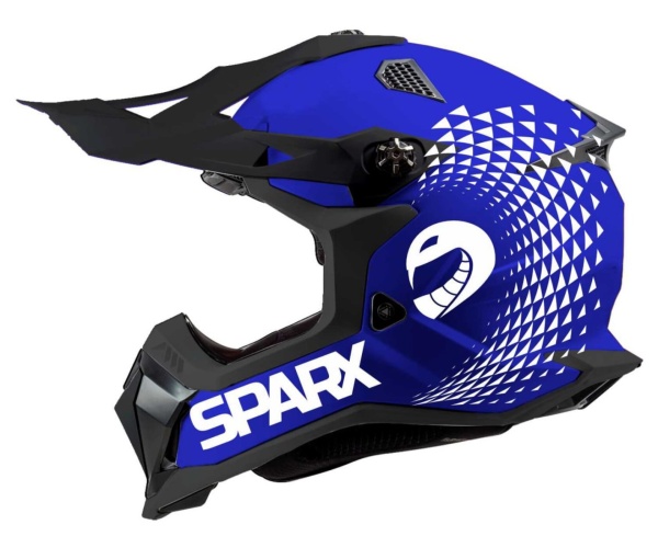 Шлем эндуро SPARX Raptor (JH-601) (сине-черный, S)