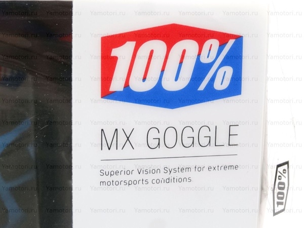 Кроссовые очки 100% Racecraft MX Goggles Metal-Lime