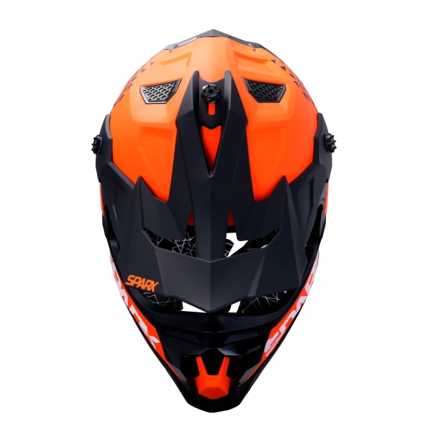Шлем эндуро SPARX Raptor (JH-601) (оранжево-черный, 2XL)