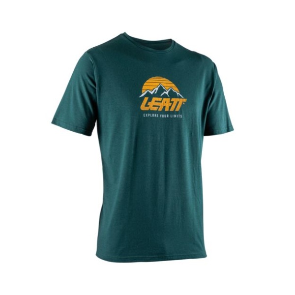 Футболка Leatt S-US38-EU48 Spruce Green