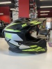 Шлем эндуро RSX Vector (черно-зеленый матовый люминесцентный, L)