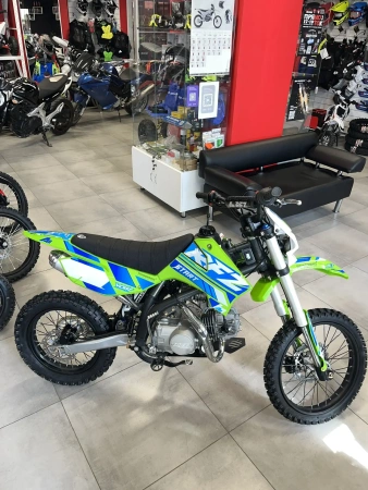 Подростковый бензиновый питбайк Apollo RFZ START 125LE, 17/14
