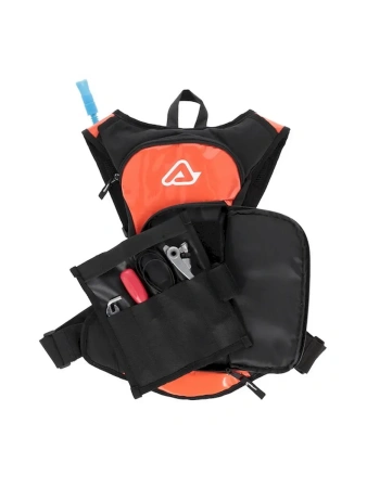 Рюкзак с гидропаком Acerbis ACQUA LOGO Orange/White, (5/2 L)