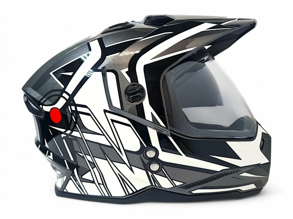 Шлем AiM JK802S BlackGreyWhite, XL